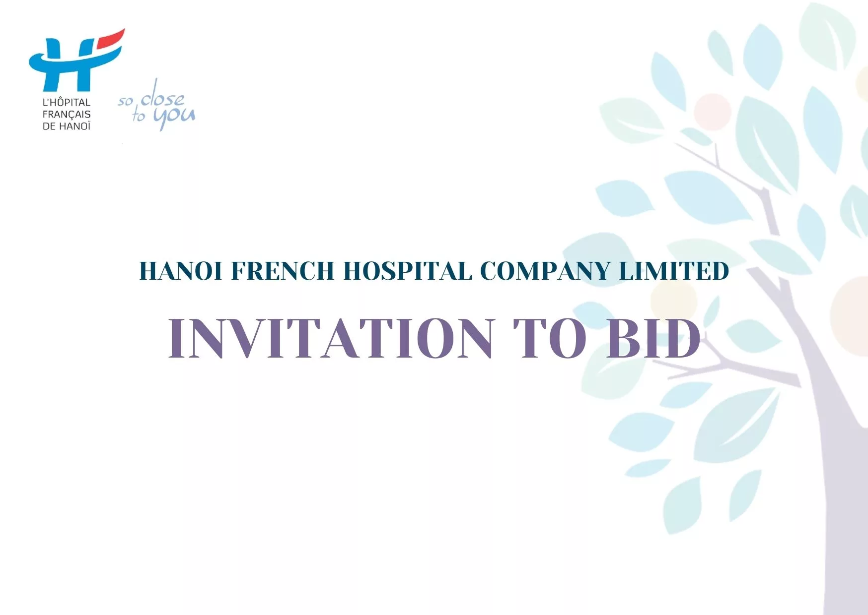 INVITATION TO BID