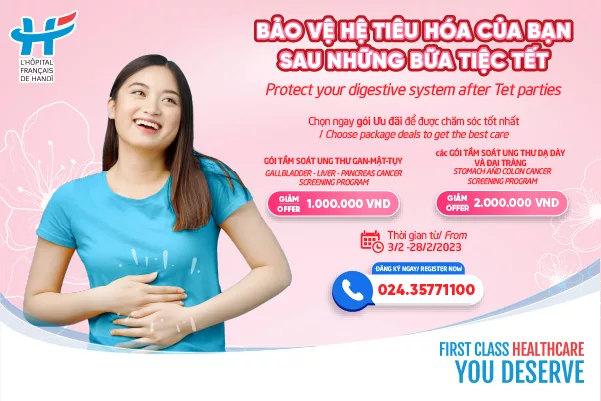Bảo Vệ Hệ Tiêu Hóa Của Bạn Sau Những Bữa Tiệc Tết - Chọn Ngay Gói Ưu Đãi Để Được Chăm Sóc Tốt Nhất