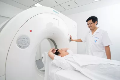 CT scan for diagnosis and kidney (urinary) stone analysis