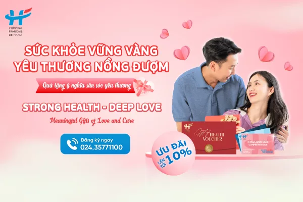 Sức khỏe vững vàng - Yêu thương nồng đượm - Quà tặng ý nghĩa săn sóc yêu thương