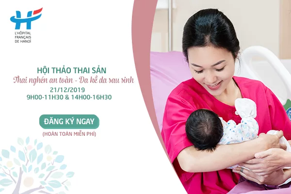 Hội thảo thai sản: Thai nghén an toàn - Da kề da sau sinh