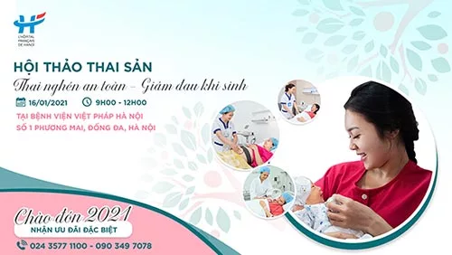Hội thảo: Thai nghén an toàn - Giảm đau khi sinh