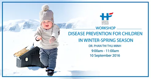Pediatric Workshop: Prevention of children from common diseases in Winter-Spring Season
