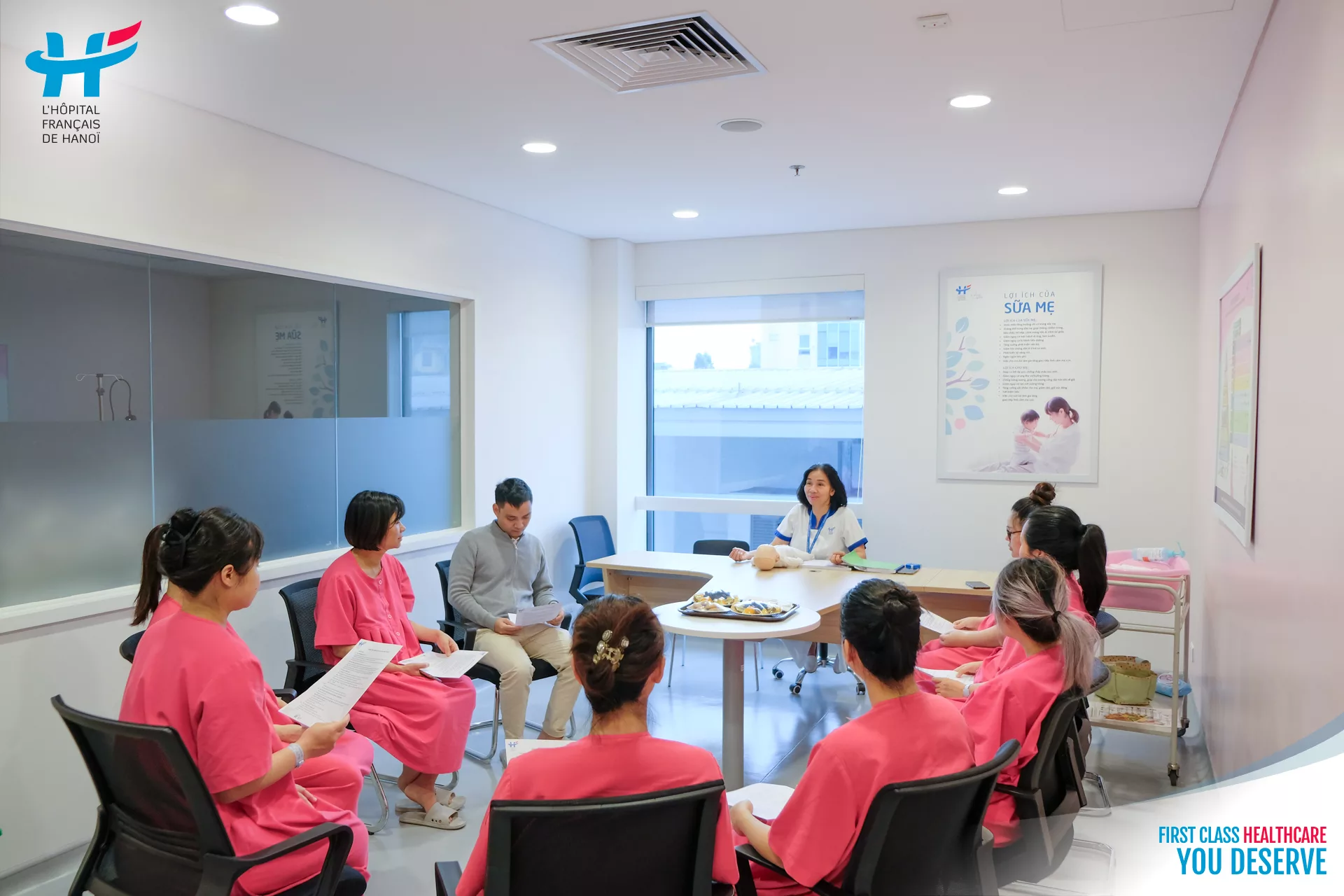 Thông báo cập nhật: Lịch học lớp học tiền sản 2025