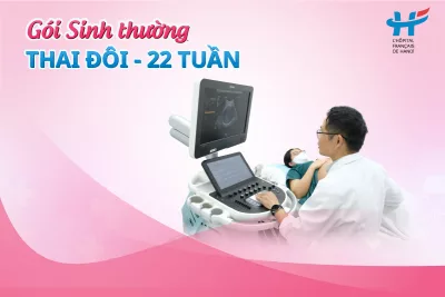 Gói sinh thường: Thai đôi - 22 tuần