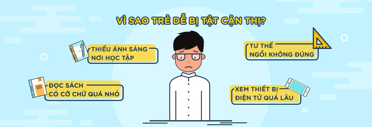 NGUYÊN NHÂN CẬN THỊ