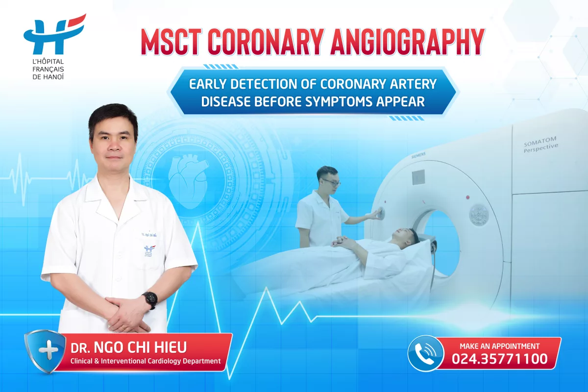 MSCT CORONARY ANGIOGRAPHY – EARLY DETECTION OF CORONARY ARTERY DISEASE BEFORE SYMPTOMS APPEAR