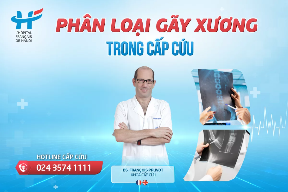 PHÂN LOẠI GÃY XƯƠNG TRONG CẤP CỨU