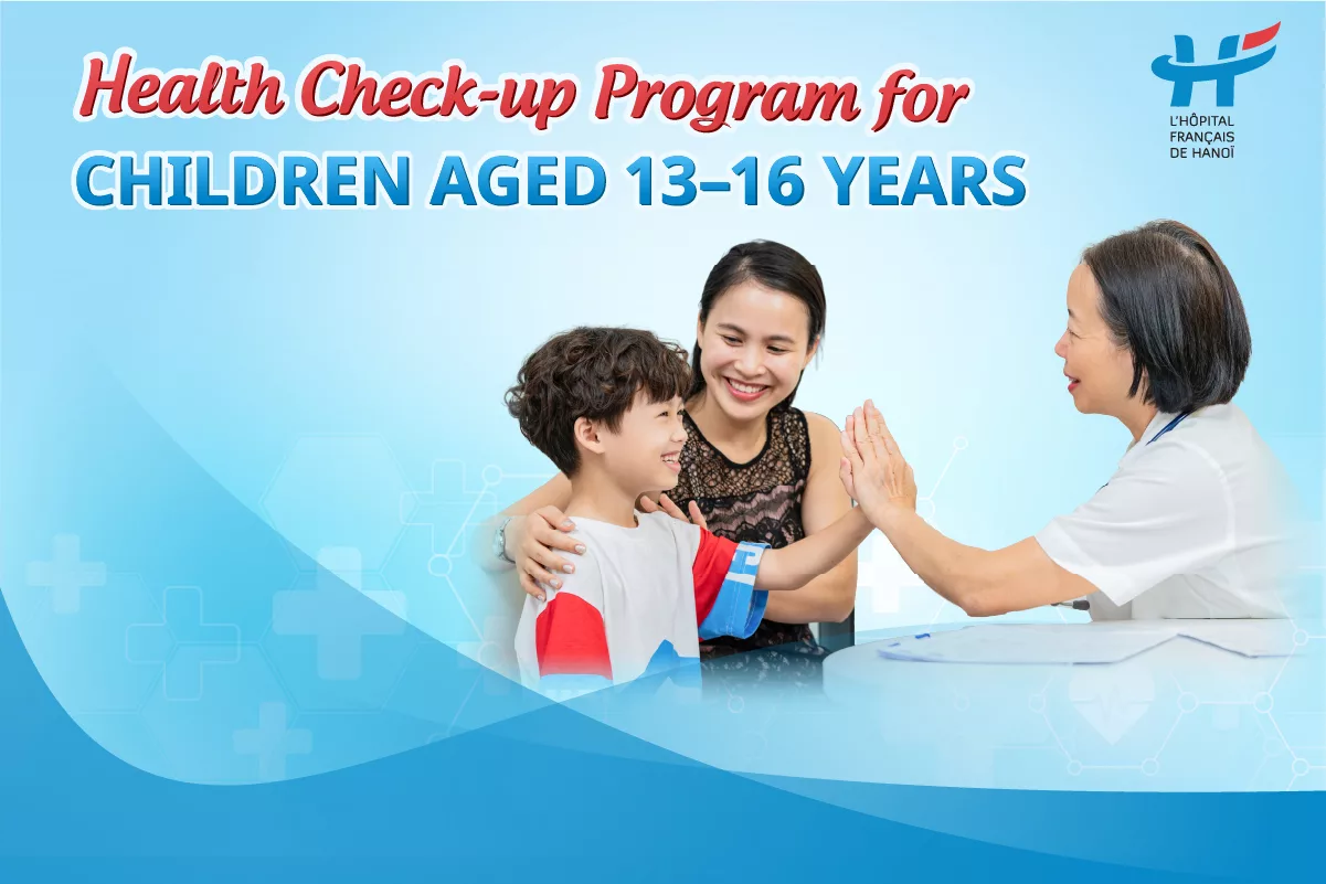 Health Check-up Program for children aged 13–16