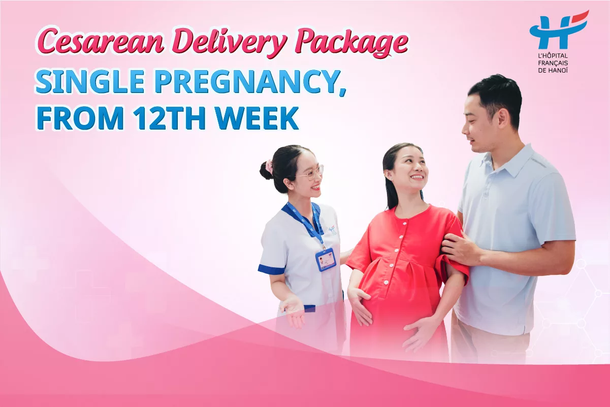 Cesarean Delivery Package: Single Pregnancy – from 12th week