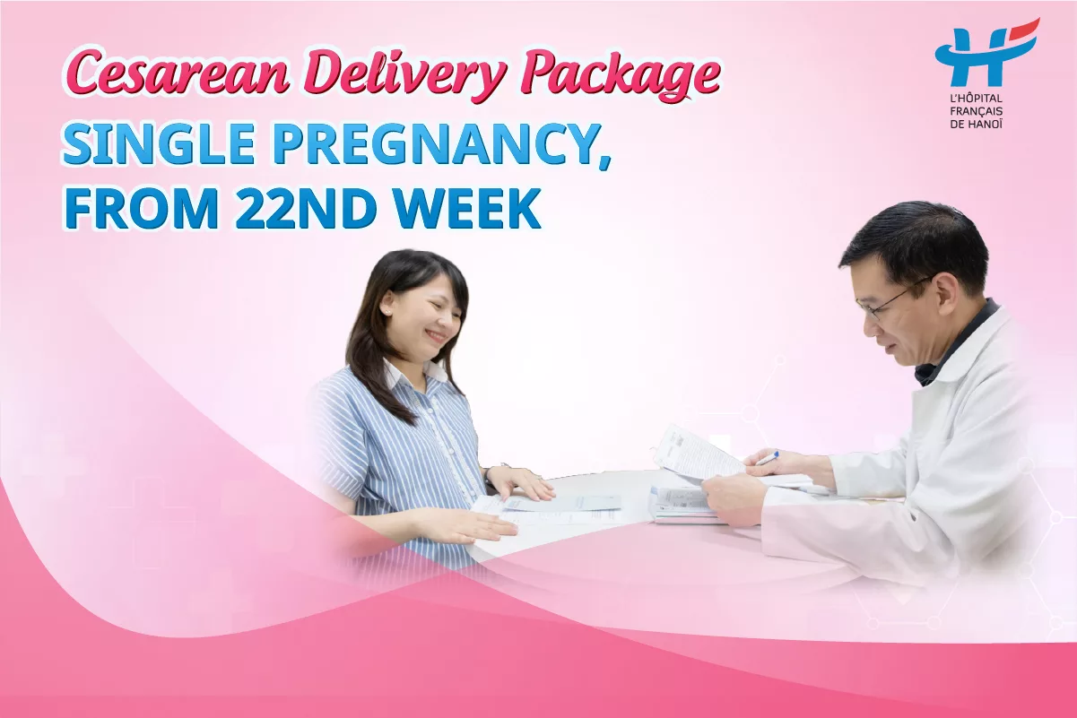 Cesarean Delivery Package: Single Pregnancy – from 22nd week