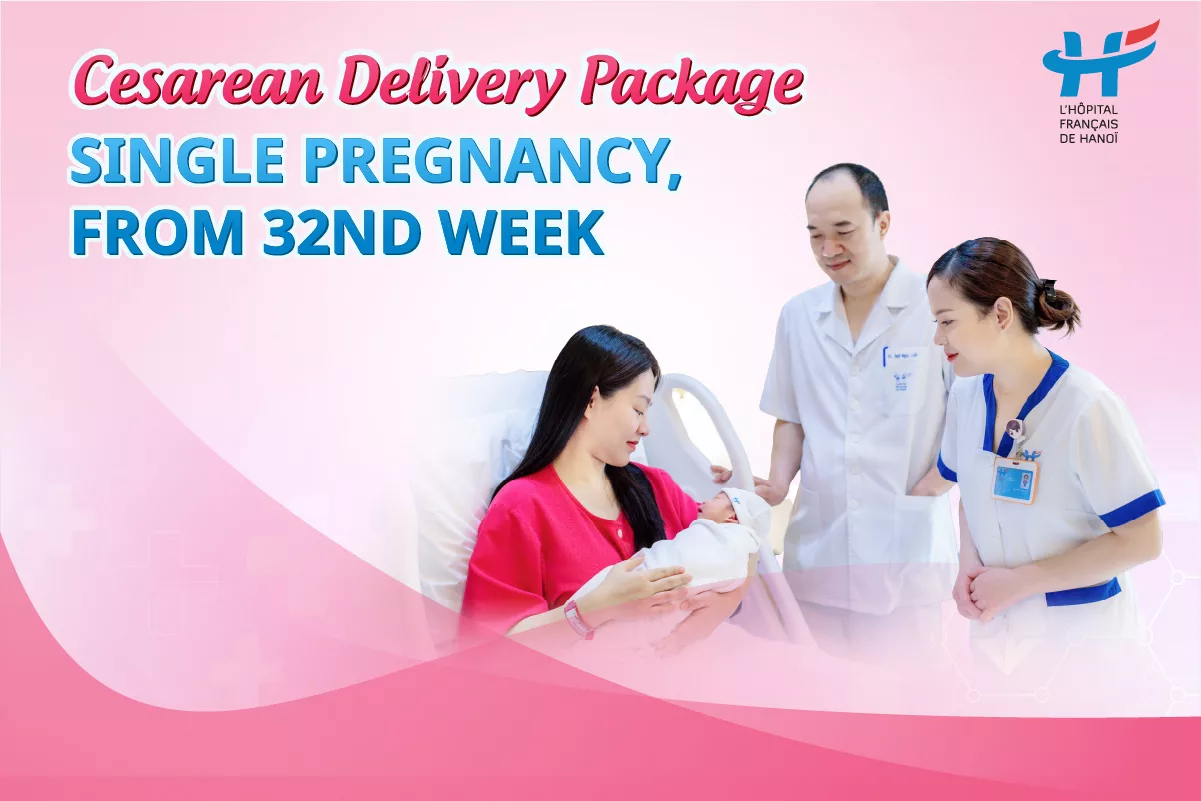 Cesarean Delivery Package: Single Pregnancy – from 32nd week