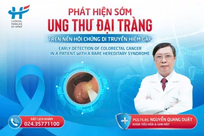 EARLY DETECTION OF COLORECTAL CANCER IN A PATIENT WITH A RARE HEREDITARY SYNDROME
