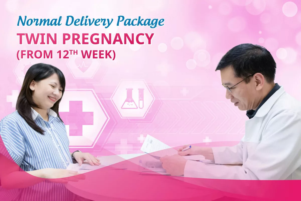 Normal Delivery Package – Twin Pregnancy, from 12th week