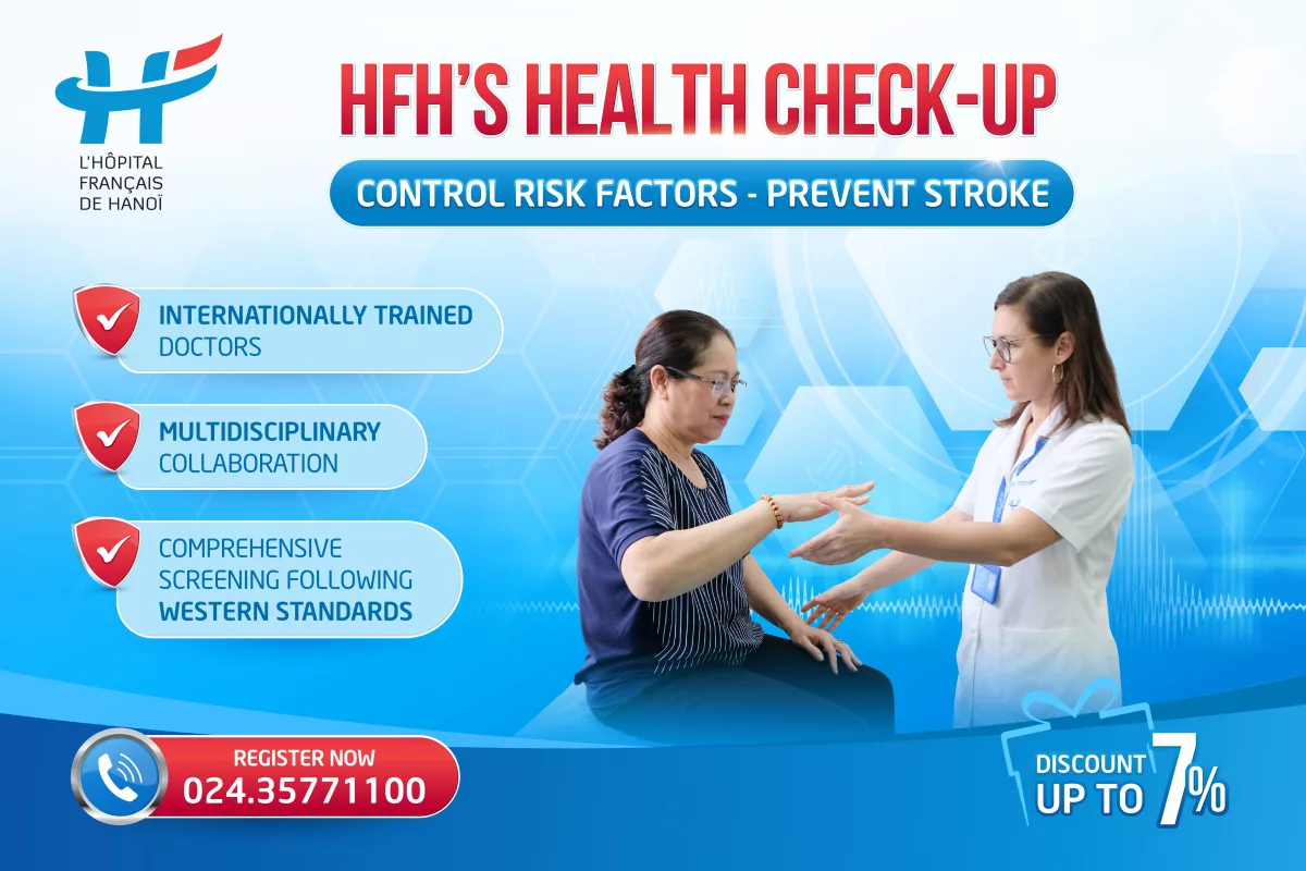 HFH’S Health Check-up - Control risk factors, prevent stroke