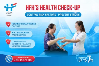 HFH’S Health Check-up - Control risk factors, prevent stroke
