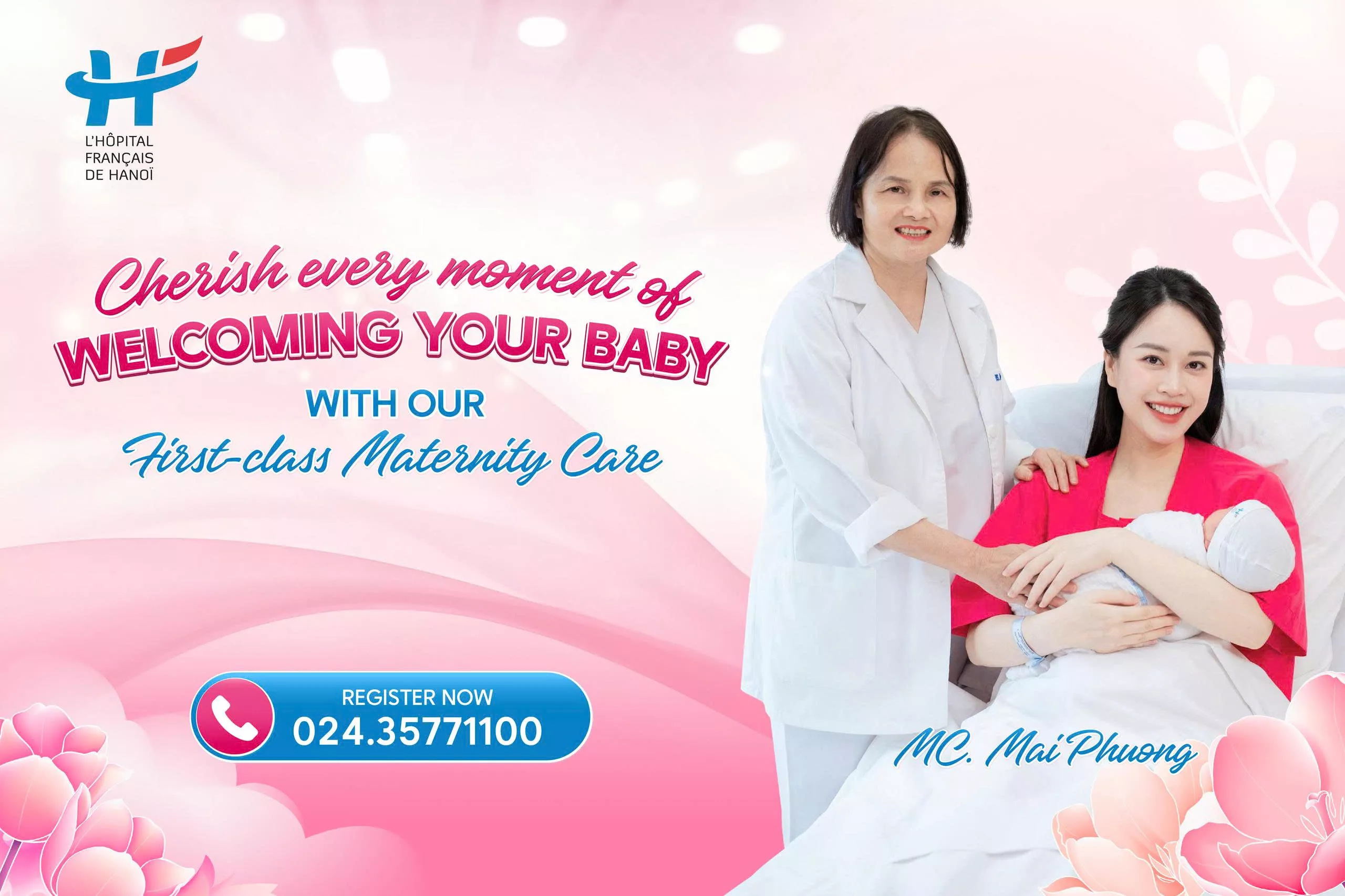 Cherish every moment of welcoming your baby with our First-class Maternity Care.