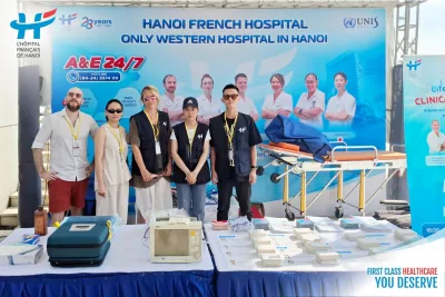 BỆNH VIỆN VIỆT PHÁP HÀ NỘI TỰ HÀO ĐỒNG HÀNH CÙNG UNIS