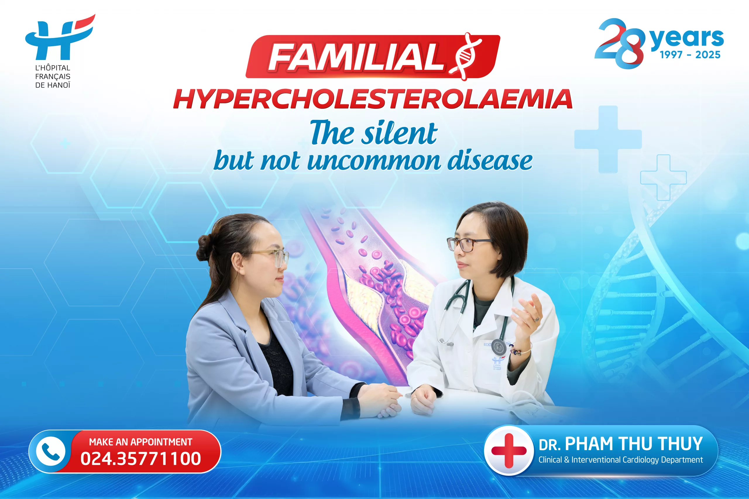 FAMILIAL HYPERCHOLESTEROLAEMIA – THE SILENT BUT NOT UNCOMMON DISEASE