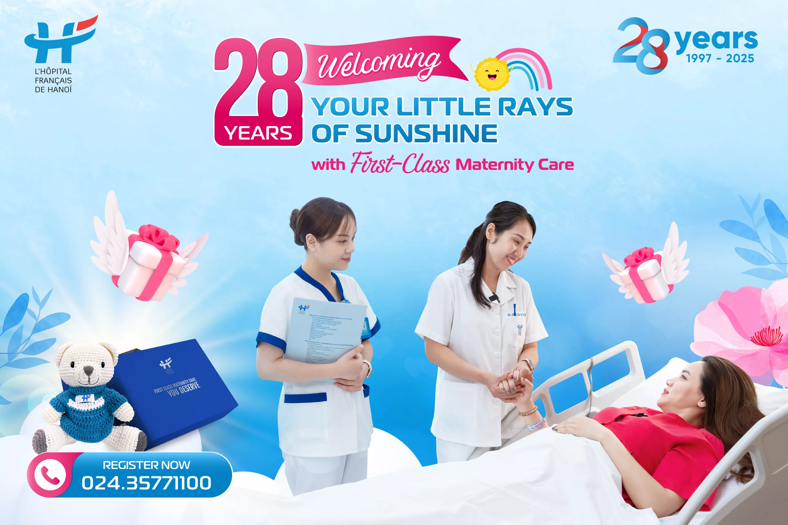 28 Years Welcoming Little Rays of Sunshine with First-Class Maternity Care