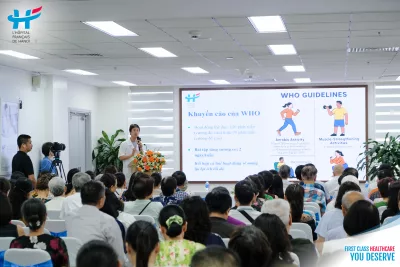 Hội thảo sức khỏe đặc biệt: “Nhận diện và Quản lý các bệnh lý nguy cơ cao ở người trung và cao tuổi”