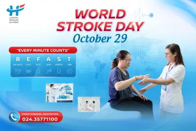 WORLD STROKE DAY (OCTOBER 29, 2025) – “EVERY MINUTE COUNTS”