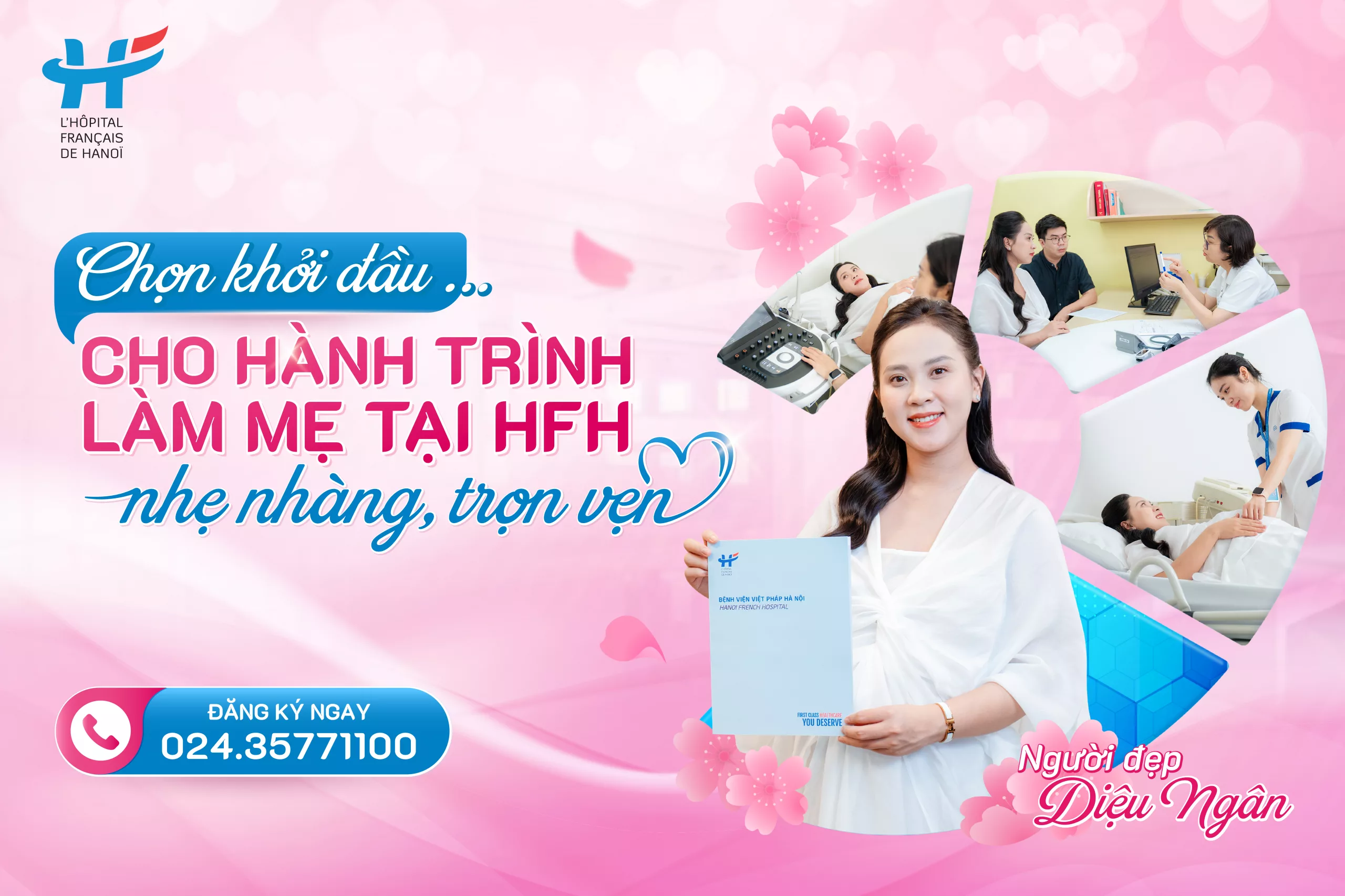CHỌN KHỞI ĐẦU CHO HÀNH TRÌNH LÀM MẸ TẠI HFH NHẸ NHÀNG, TRỌN VẸN