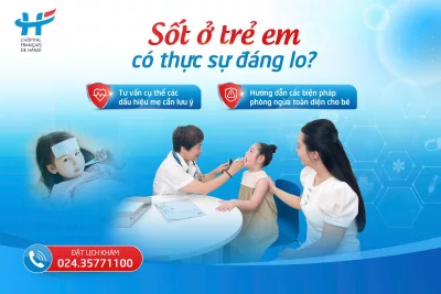 Sốt ở trẻ em có thực sự đáng lo?