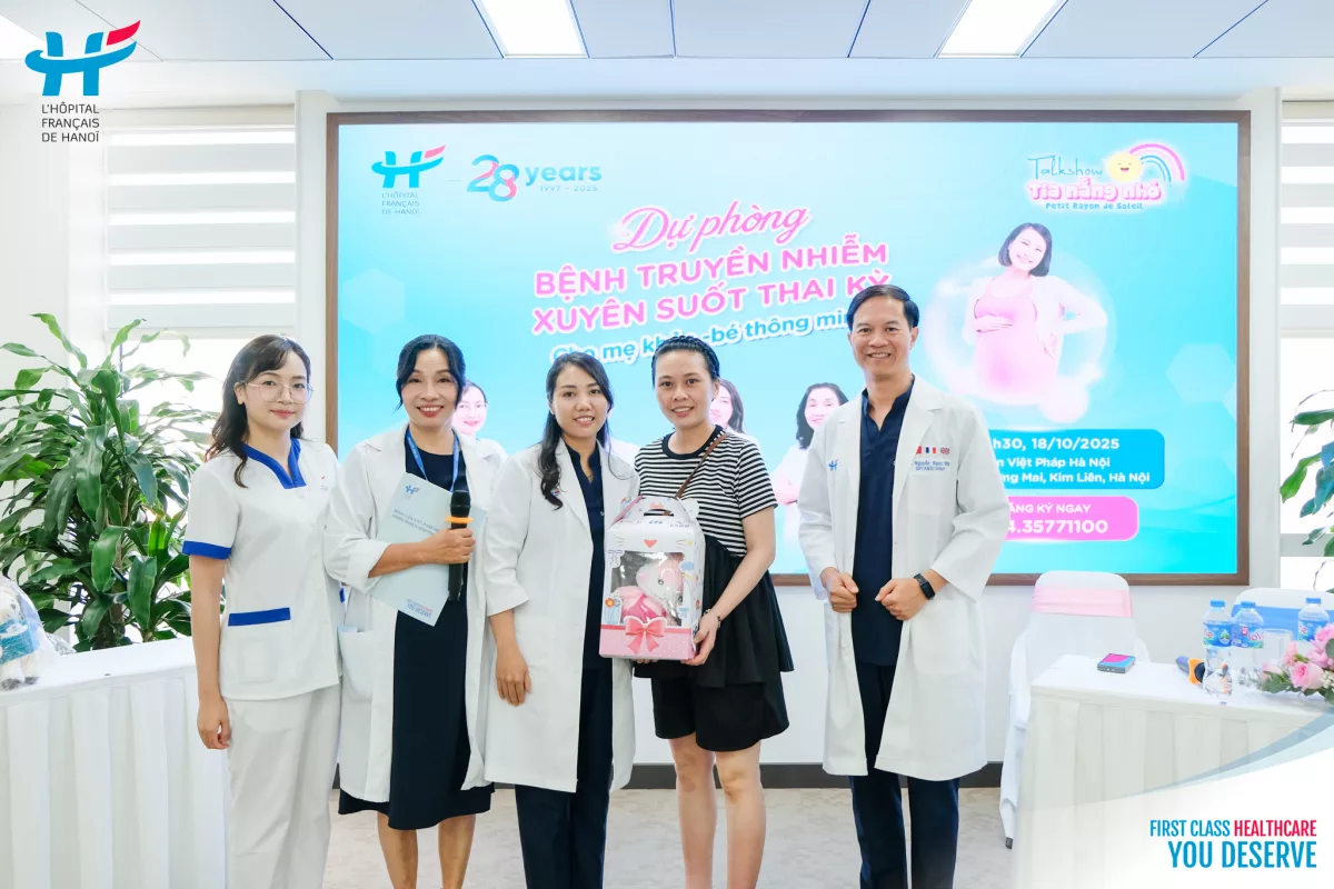 TALKSHOW “DỰ PHÒNG BỆNH TRUYỀN NHIỄM XUYÊN SUỐT THAI KỲ - CHO MẸ KHỎE, BÉ THÔNG MINH”