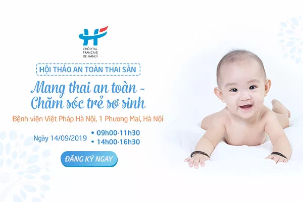 Hội thảo thai sản: Mang thai an toàn - Chăm sóc trẻ sơ sinh