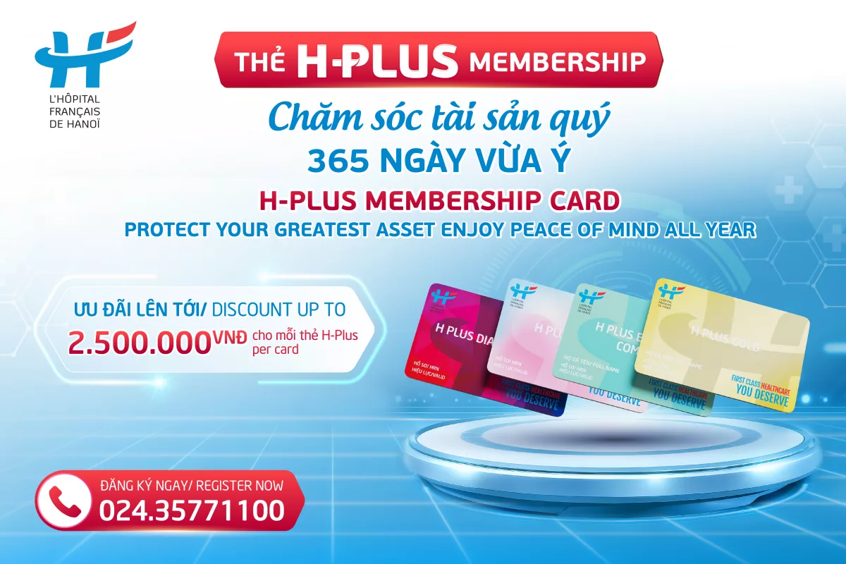 H Plus Membership Card - Protect Your Greatest Asset, Enjoy Peace of Mind All Year