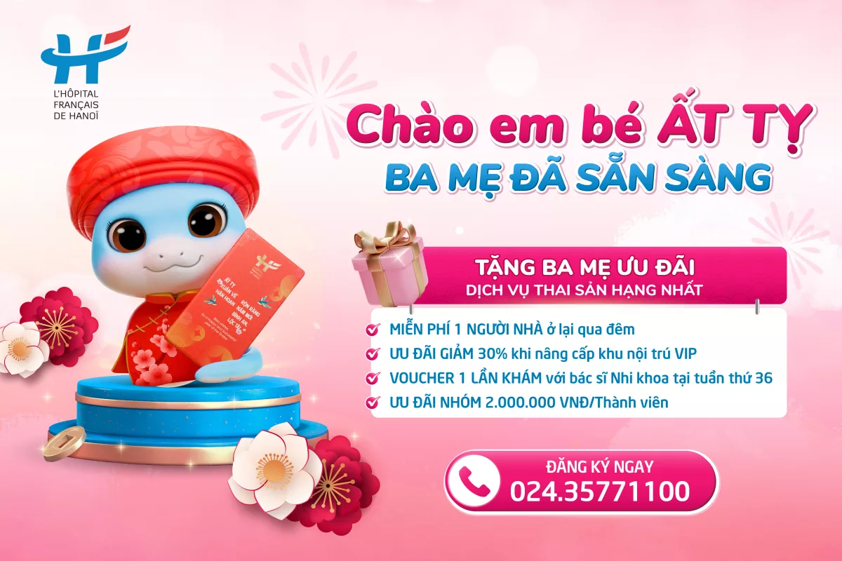 CHÀO EM BÉ ẤT TỴ, BA MẸ ĐÃ SẴN SÀNG