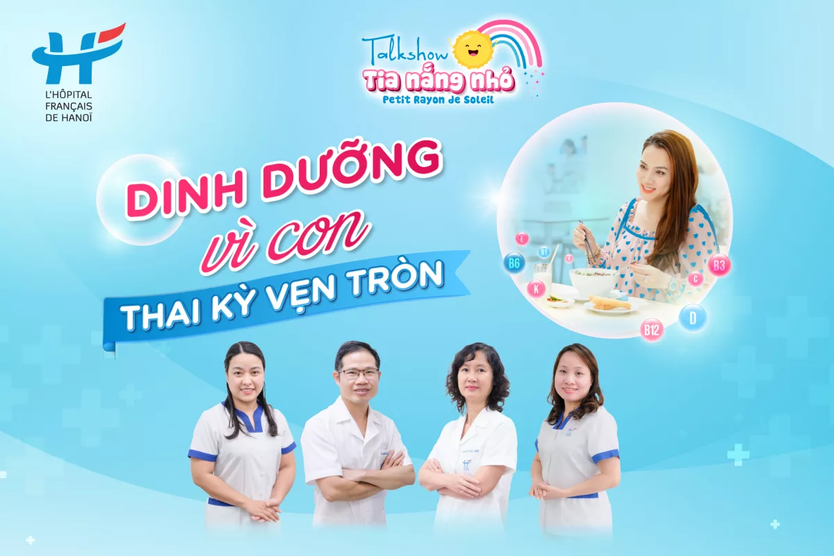 MỜI MẸ THAM DỰ TALKSHOW DINH DƯỠNG VÌ CON - THAI KỲ VẸN TRÒN