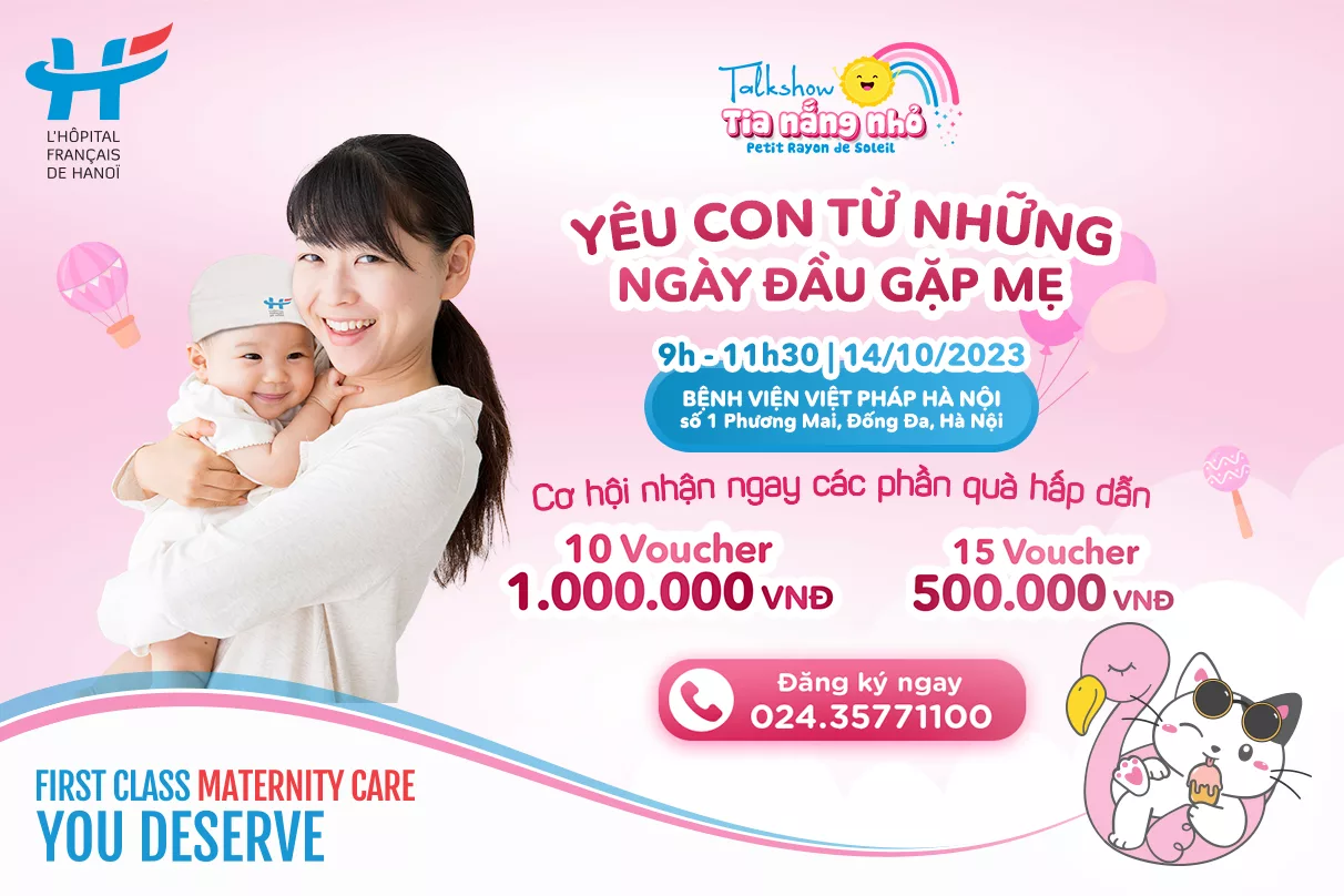 MỜI MẸ THAM DỰ TALKSHOW TIA NẮNG NHỎ ĐỒNG HÀNH, GIÚP MẸ “CHIỀU CHUỘNG” BÉ YÊU THEO CÁCH KHOA HỌC NHẤT