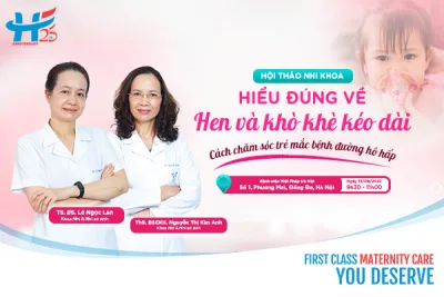 Thư mời Hội thảo: Hiểu đúng về hen và khò khè kéo dài ở trẻ em