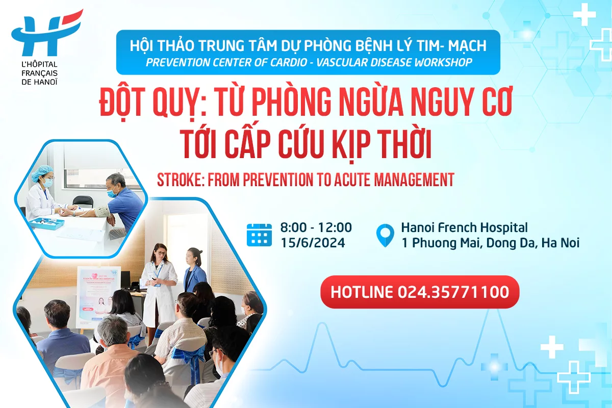THƯ MỜI HỘI THẢO &quot;ĐỘT QUỴ: TỪ PHÒNG NGỪA NGUY CƠ TỚI CẤP CỨU KỊP THỜI&quot;