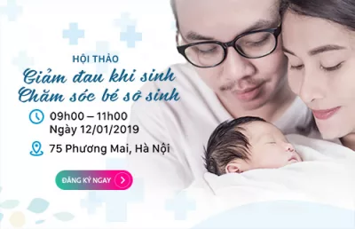 Hội thảo thai sản: Giảm đau khi sinh &amp; Chăm sóc trẻ sau sinh