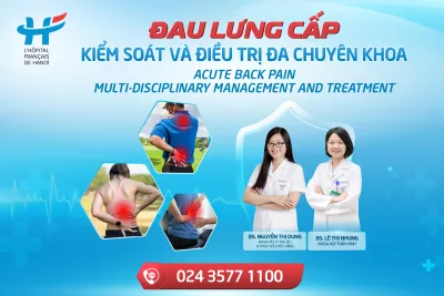 ĐAU LƯNG CẤP: KIỂM SOÁT VÀ ĐIỀU TRỊ ĐA CHUYÊN KHOA