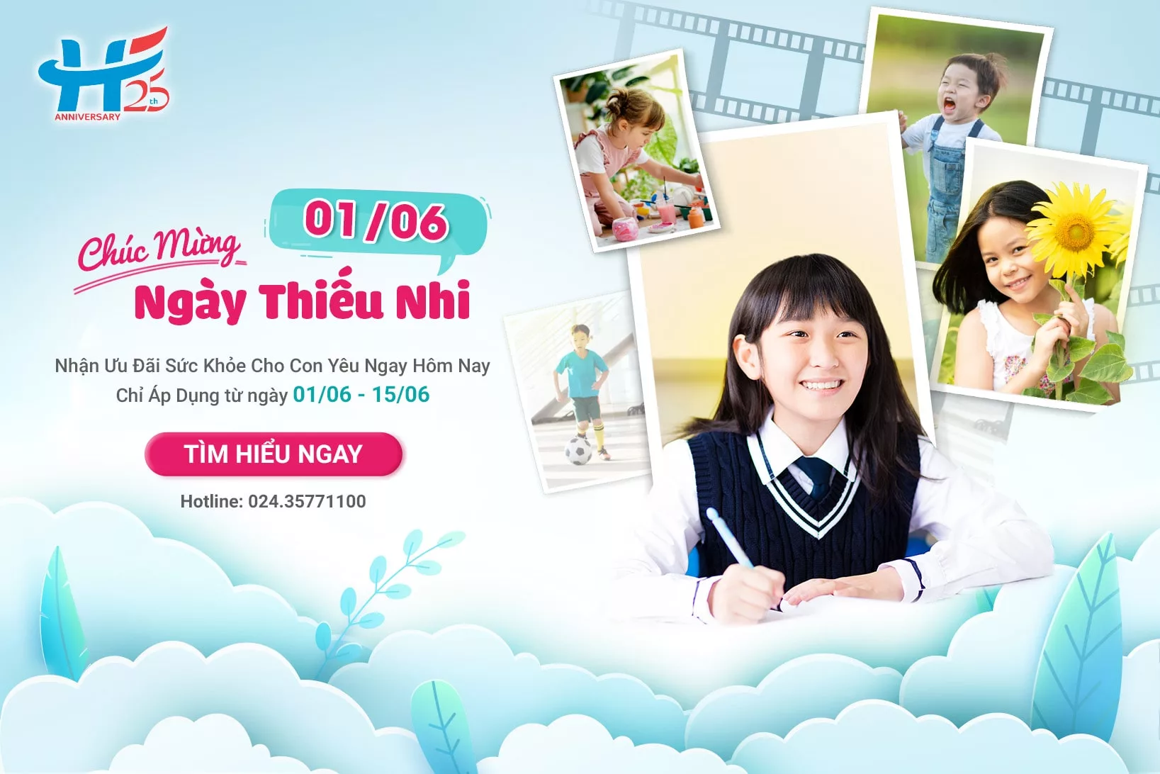 Happy International Children&#8217;s Day 1/6 &#8211; Receive special gifts of health for your beloved children