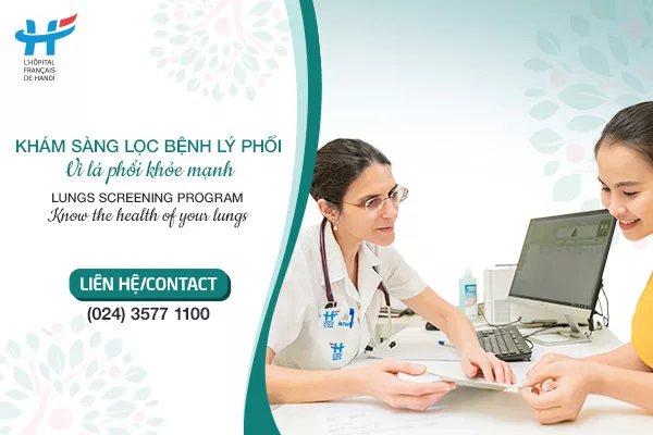 Hanoi French Hospital introduces Lung screening check-up program