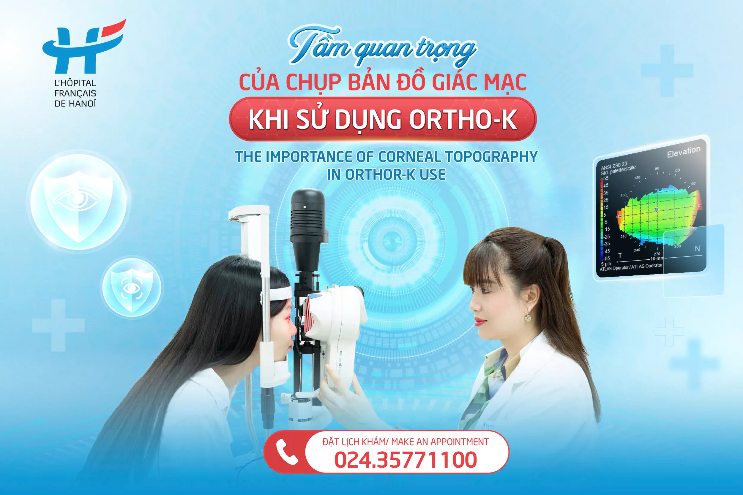 TẦM QUAN TRỌNG CỦA CHỤP BẢN ĐỒ GIÁC MẠC KHI SỬ DỤNG ORTHO-K