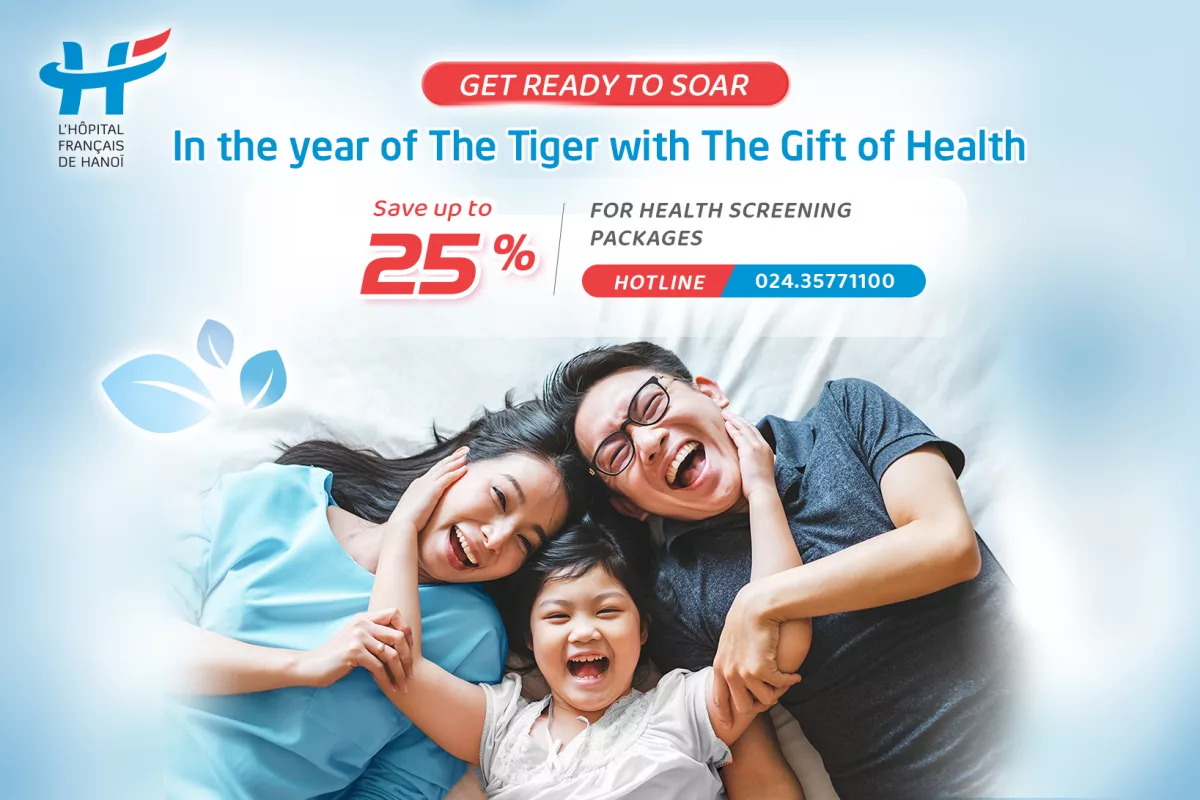 Health Screening Packages - Get ready to soar in the year of the Tiger with the gift of health