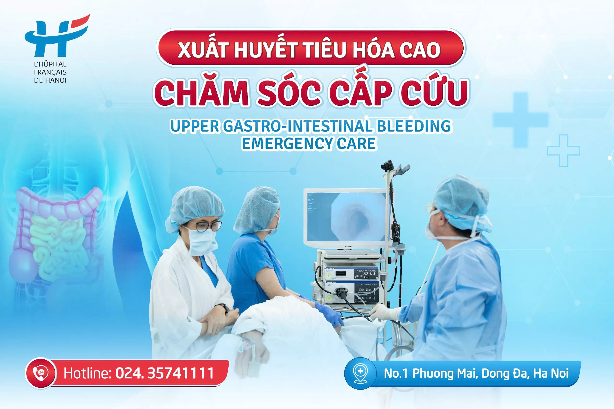CẤP CỨU XUẤT HUYẾT TIÊU HÓA CAO &#8211; ĐIỀU TRỊ TOÀN DIỆN THEO TIÊU CHUẨN WHO, HIỆP HỘI TIÊU HÓA THẾ GIỚI VÀ LIÊN CHI HỘI NỘI SOI TIÊU HÓA VIỆT NAM