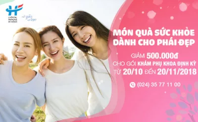 Ưu đãi đặc biệt nhân ngày phụ nữ Việt Nam 20-10