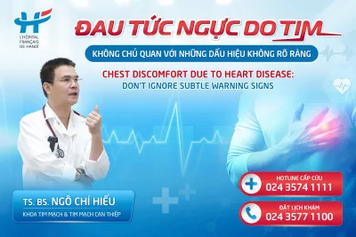 ĐAU TỨC NGỰC DO TIM: ĐỪNG CHỦ QUAN VỚI NHỮNG DẤU HIỆU KHÔNG RÕ RÀNG