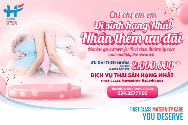 Mom Check - HFH Check, Ưu Đãi Tháng 3 Cực “Hot” Dành Cho Chương Trình Gom Nhóm Thai Sản