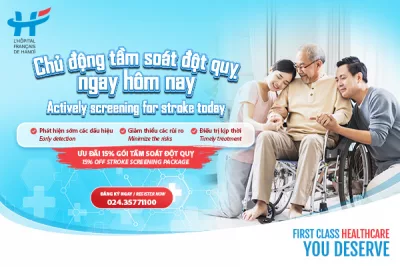 Promotion for Stroke Screening Program on occasion of HFH’ launch of the Center of Prevention, Diagnosis and Management of Vascular Diseases