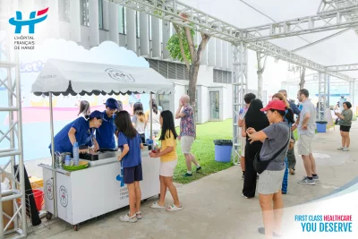 Hanoi French Hospital Brings First Class Healthcare Services to UNIS Community Connections Fair