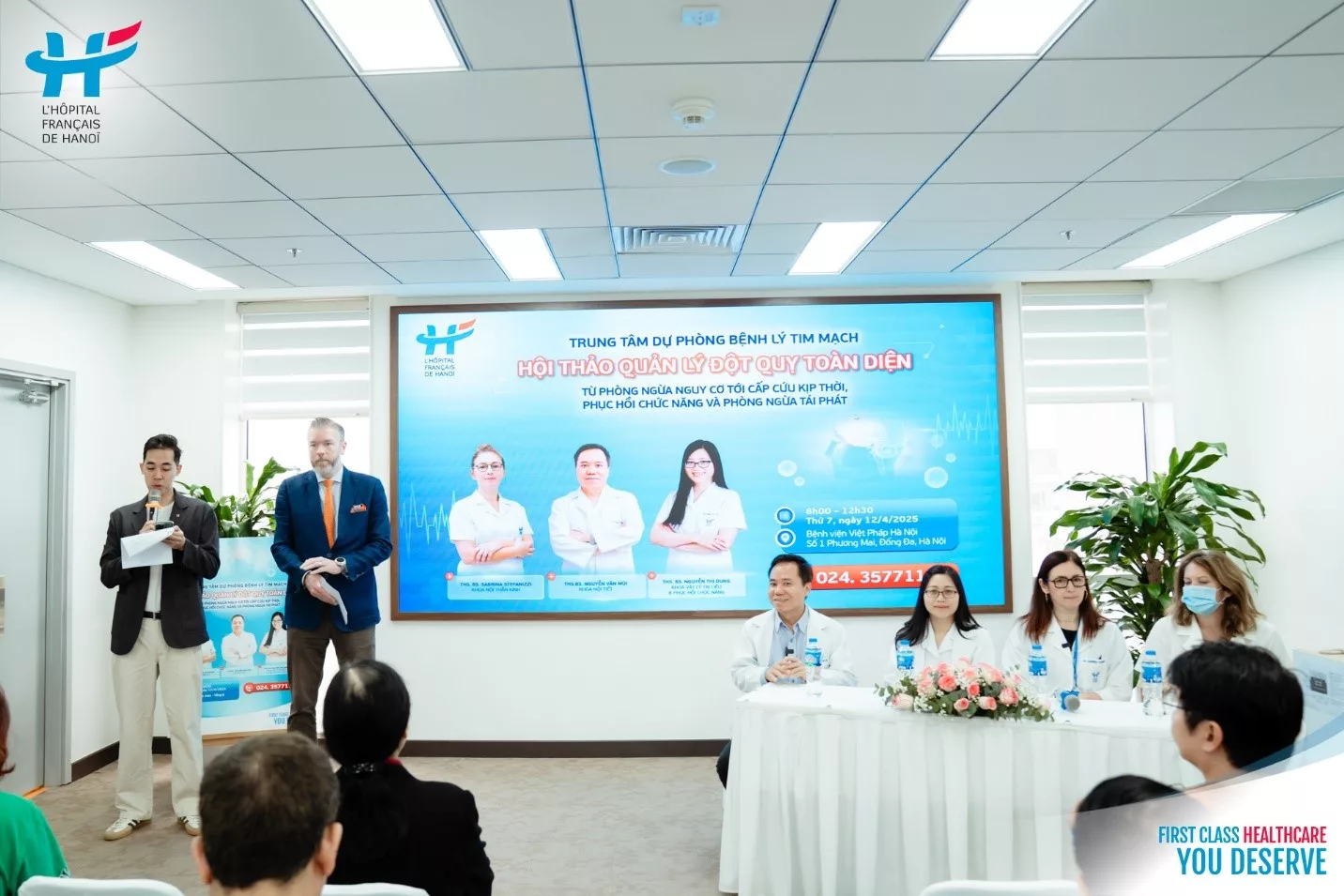 Hội thảo “QUẢN LÝ ĐỘT QUỴ TOÀN DIỆN” diễn ra thành công với hơn 100 khách tham dự và mang lại nhiều nội dung thiết thực