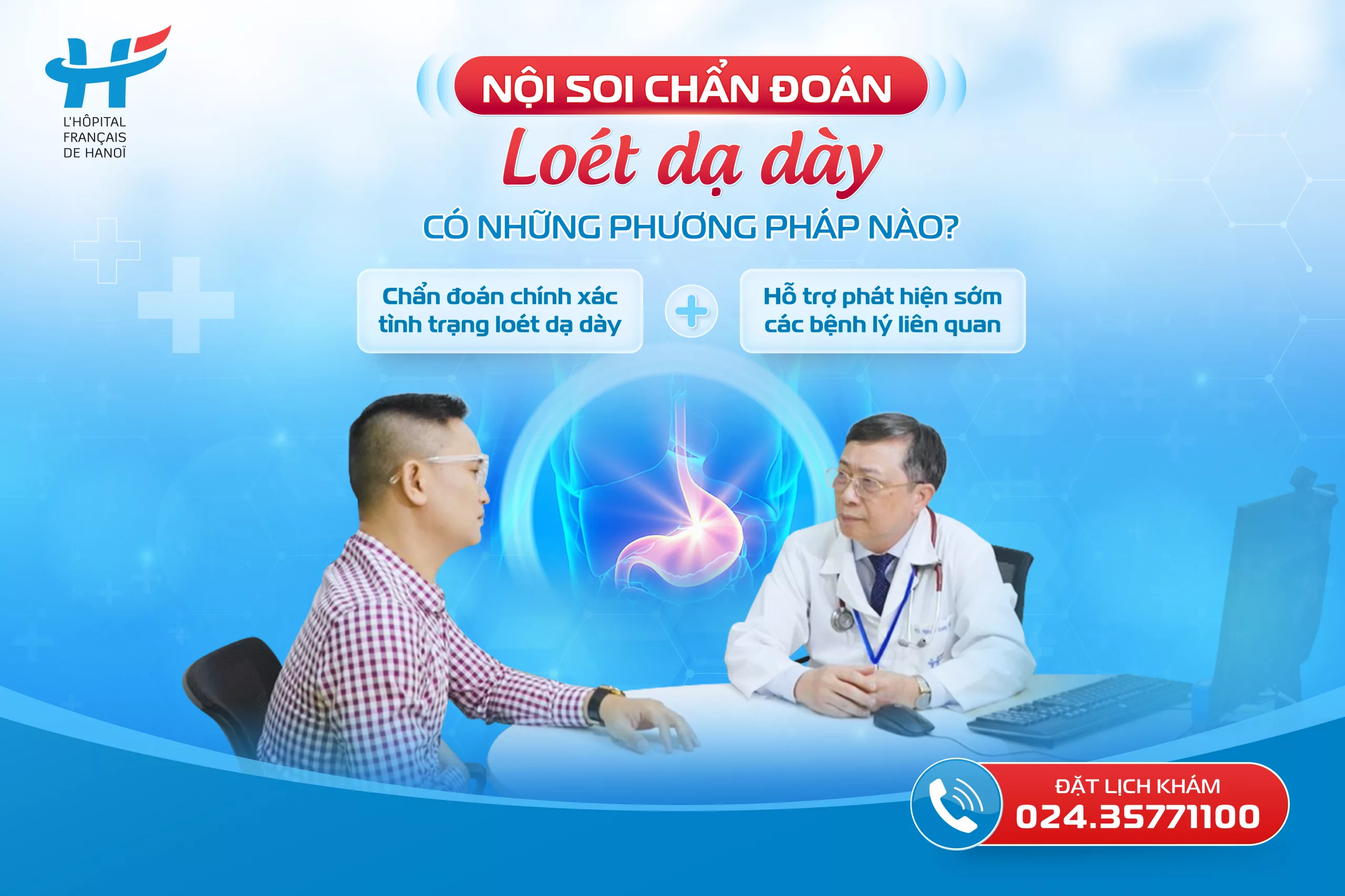Nội soi chẩn đoán loét dạ dày có những phương pháp nào?